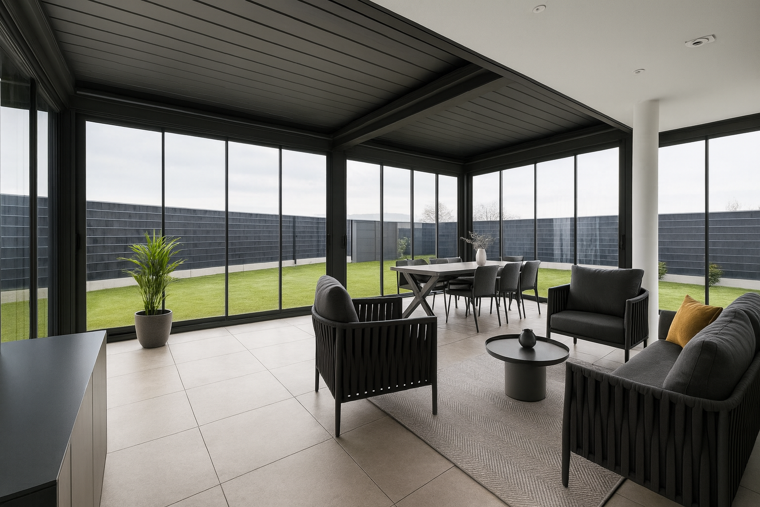 Biocilimatic Lamellendach