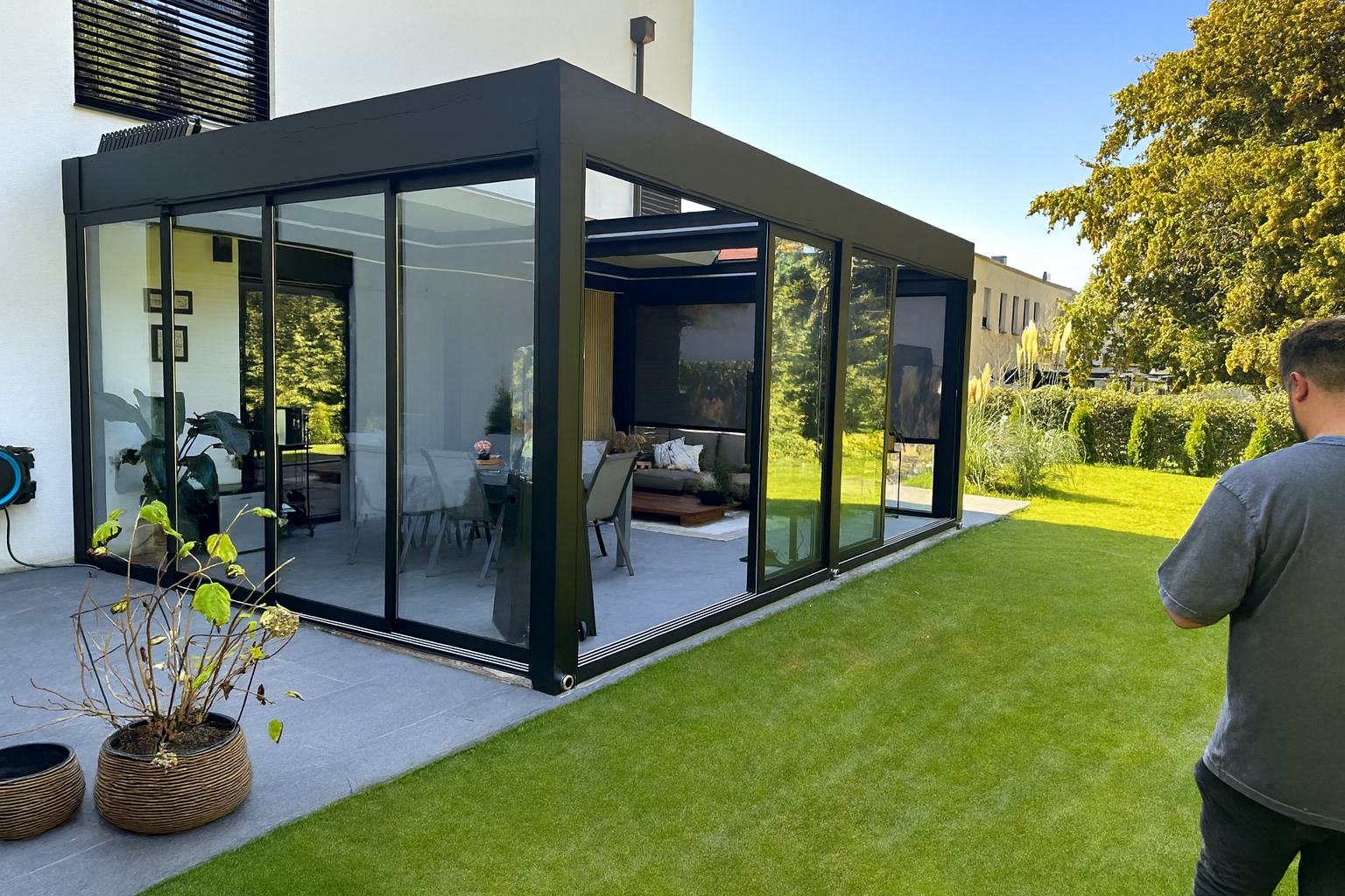 Biocilimatic Lamellendach