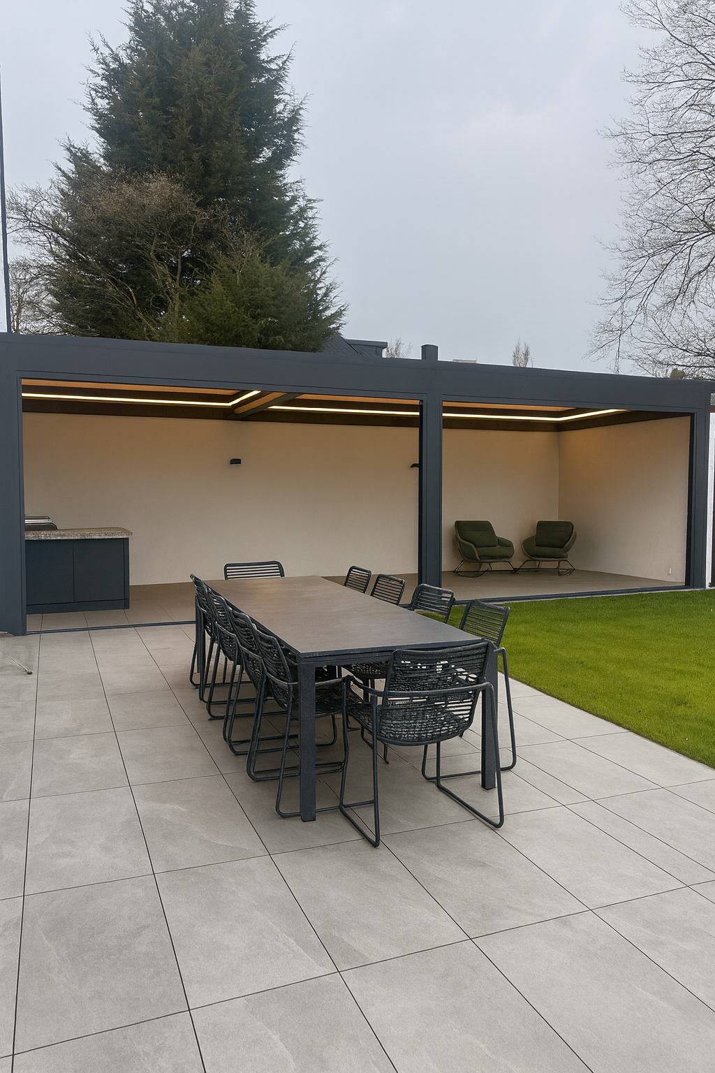 Biocilimatic Lamellendach