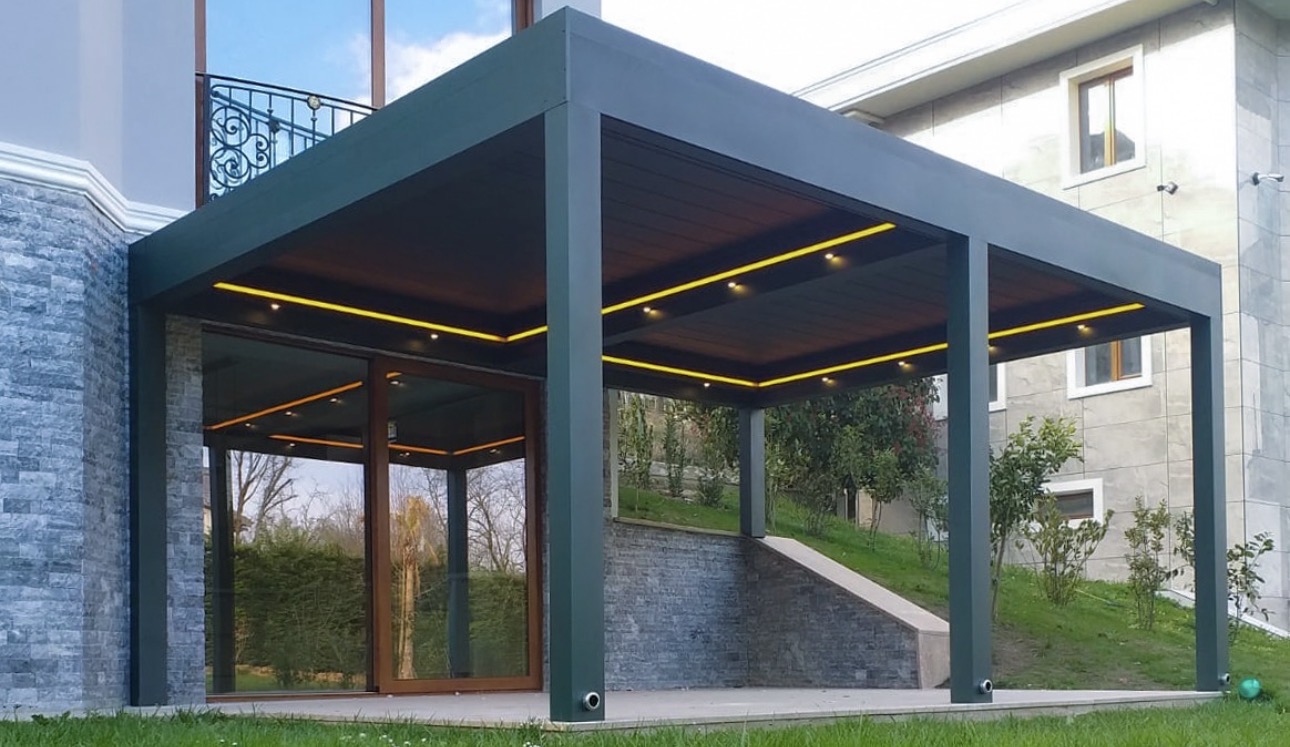 Biocilimatic Lamellendach